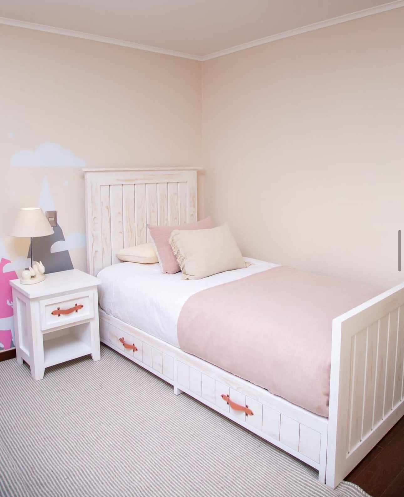 Base de Cama Pandora - Rustic Chic