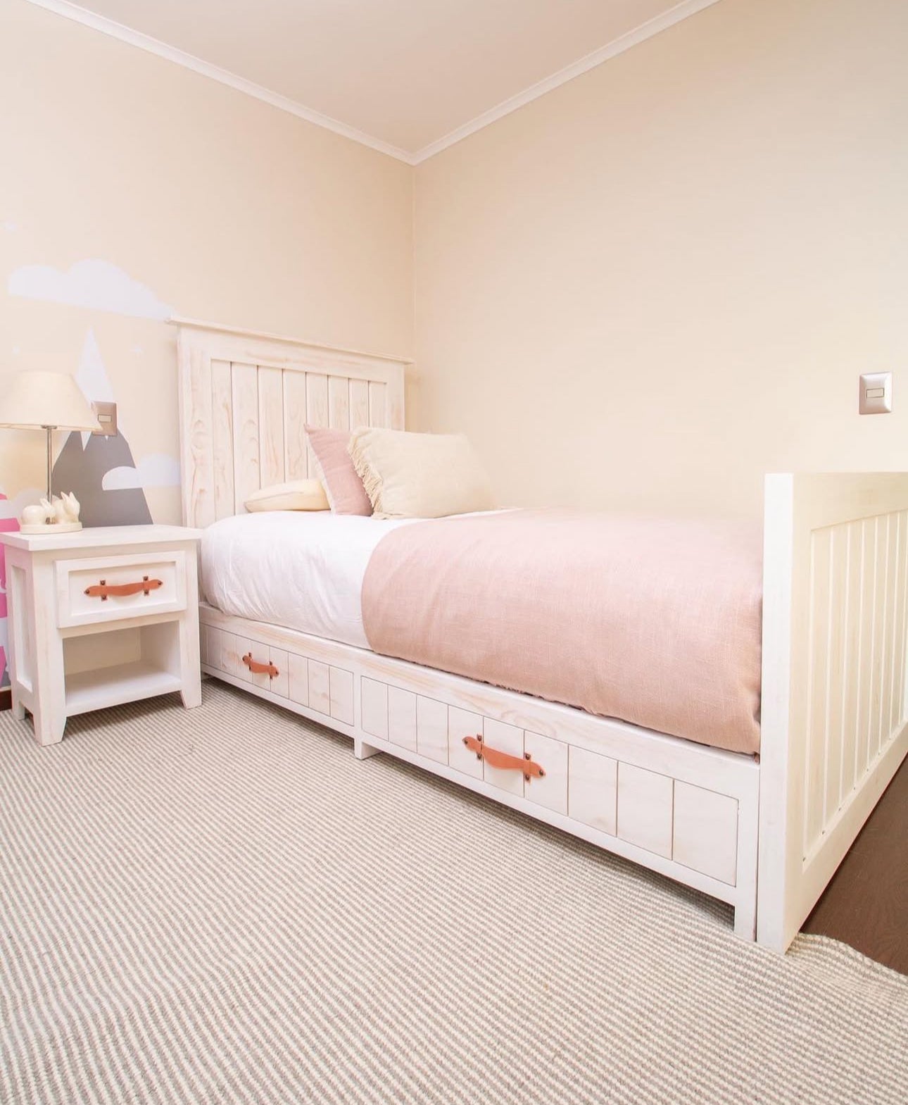 Base de Cama Pandora - Rustic Chic