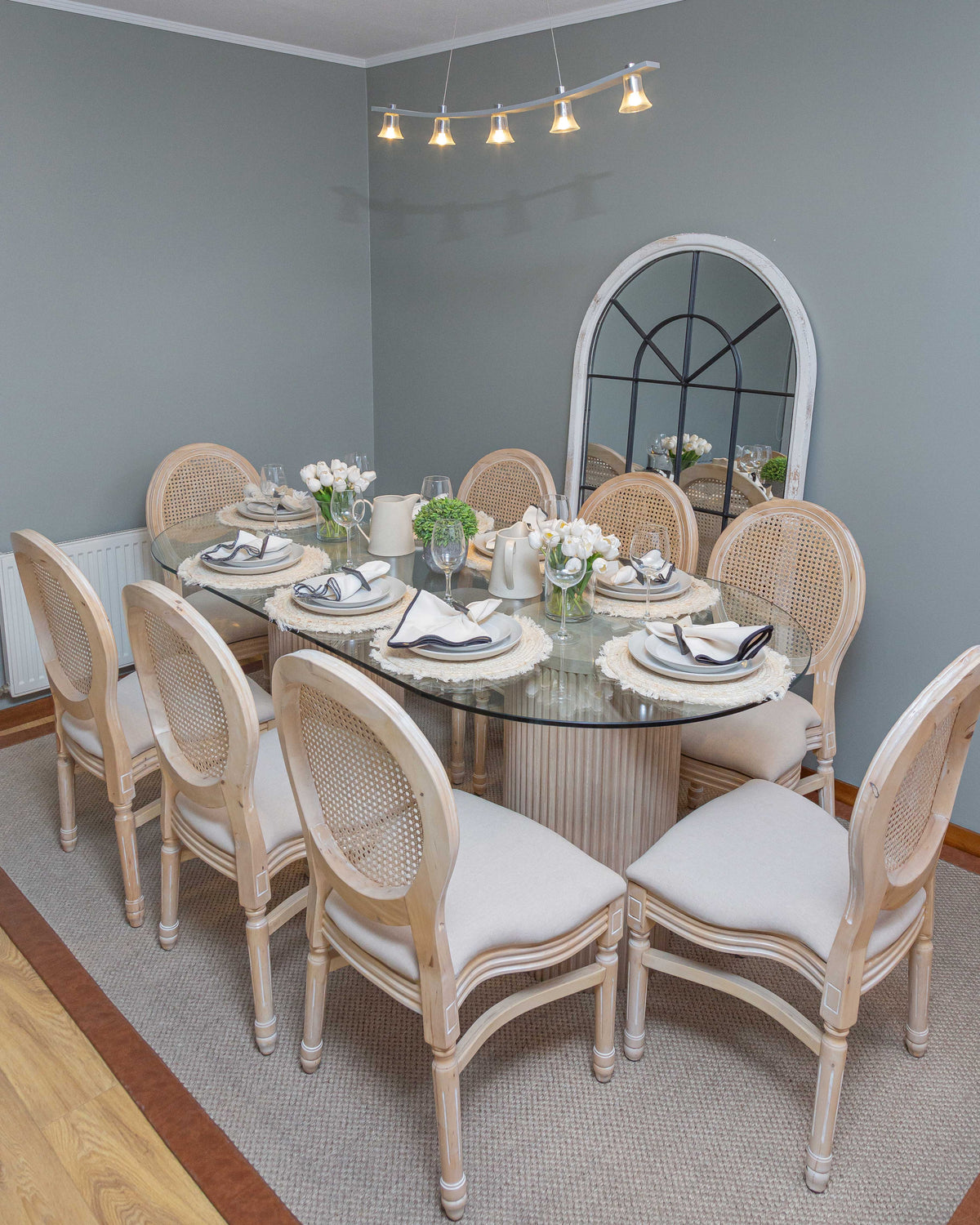 Comedor Rectangular Rustic Comedor Napoles | Rustic Chic
