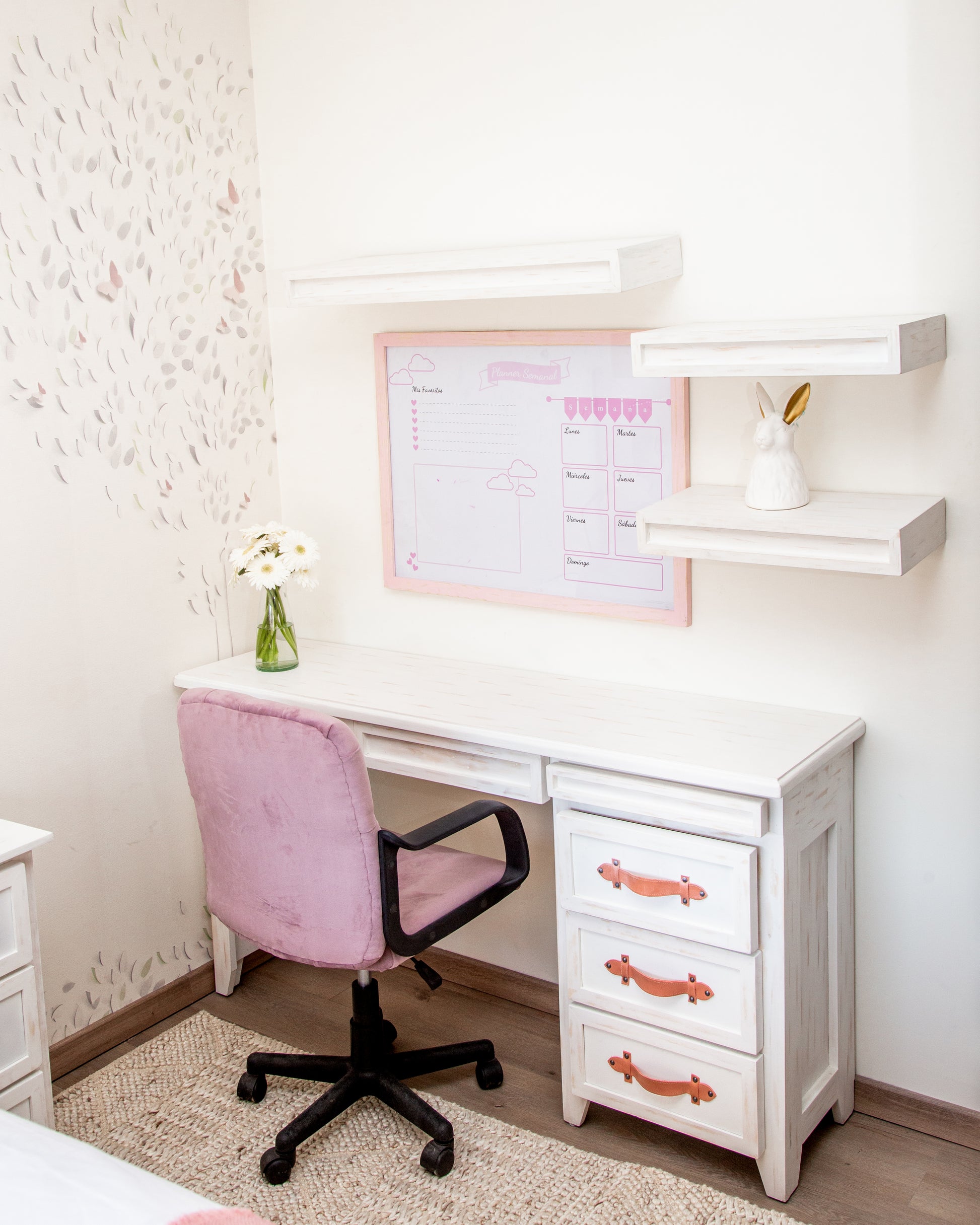 Escritorio Malva - Rustic Chic