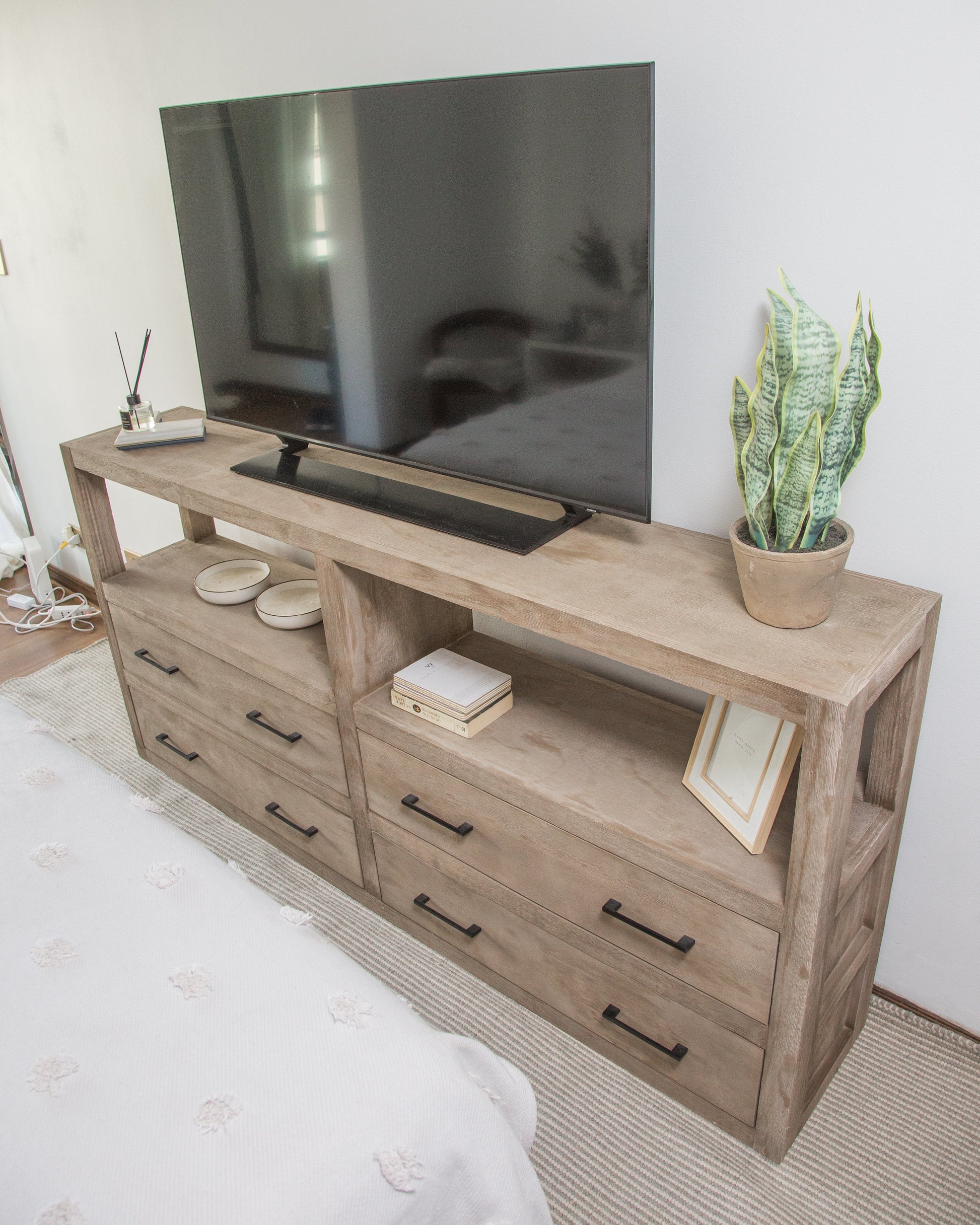 Rack Bajo Tritón - Rustic Chic