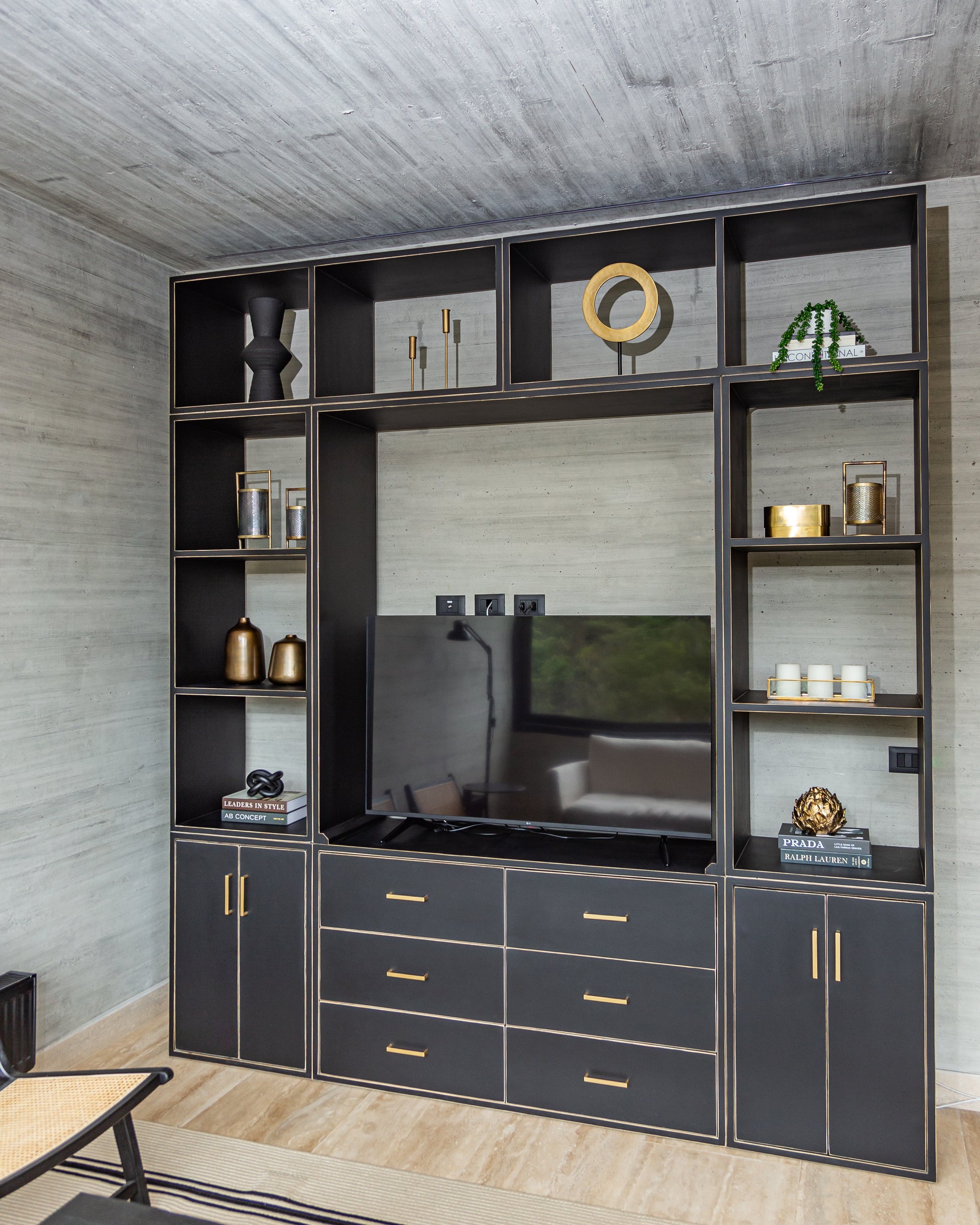 Rack Alto Neptuno - Rustic Chic