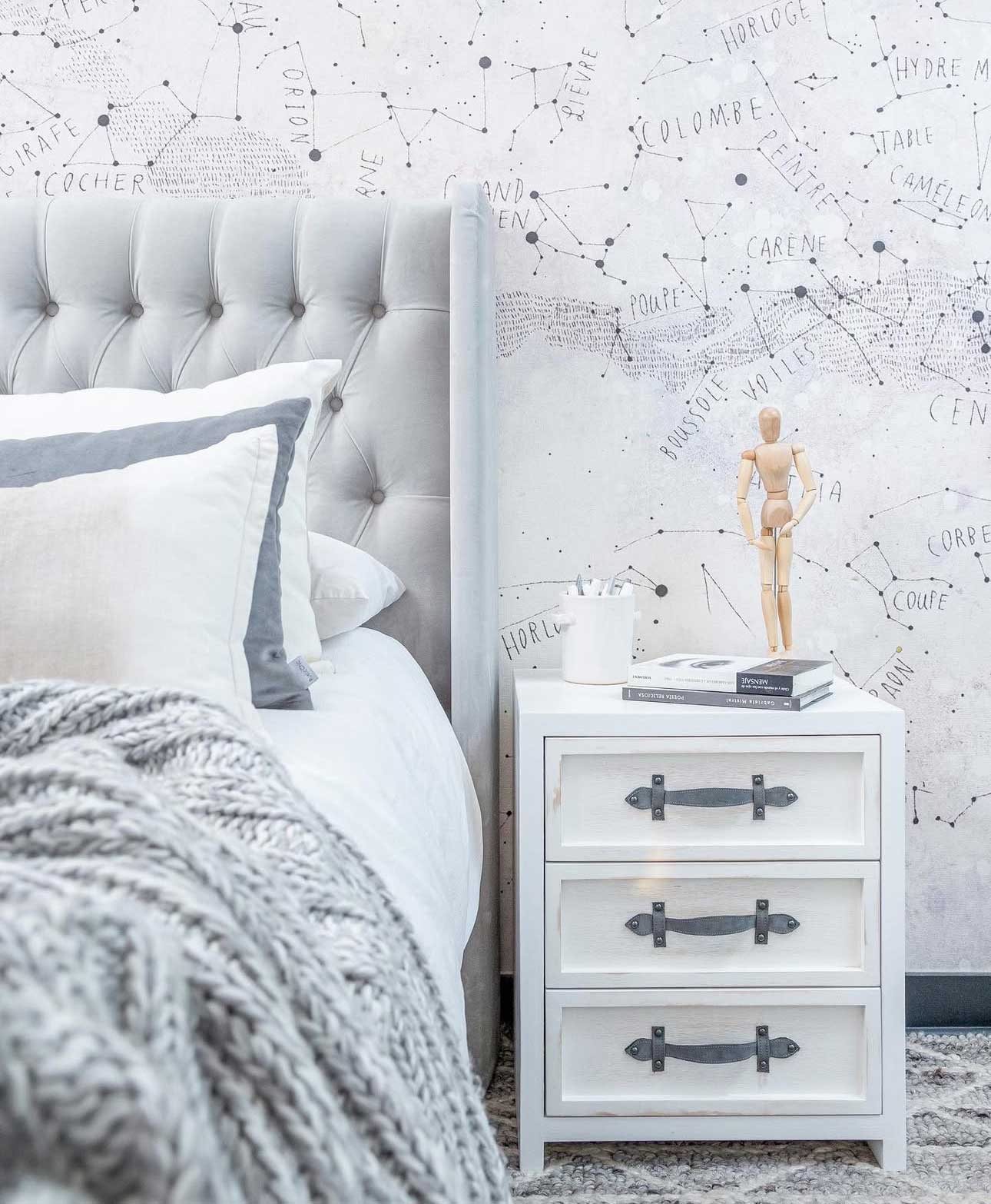 Respaldo Dominga Capitoné Gris