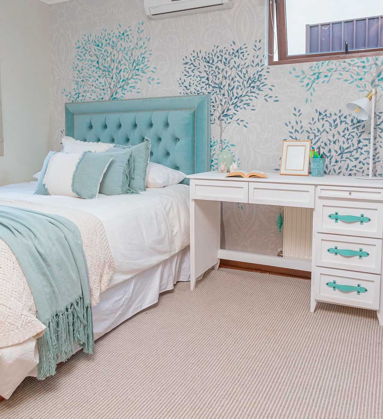 Respaldo Noa Turquesa