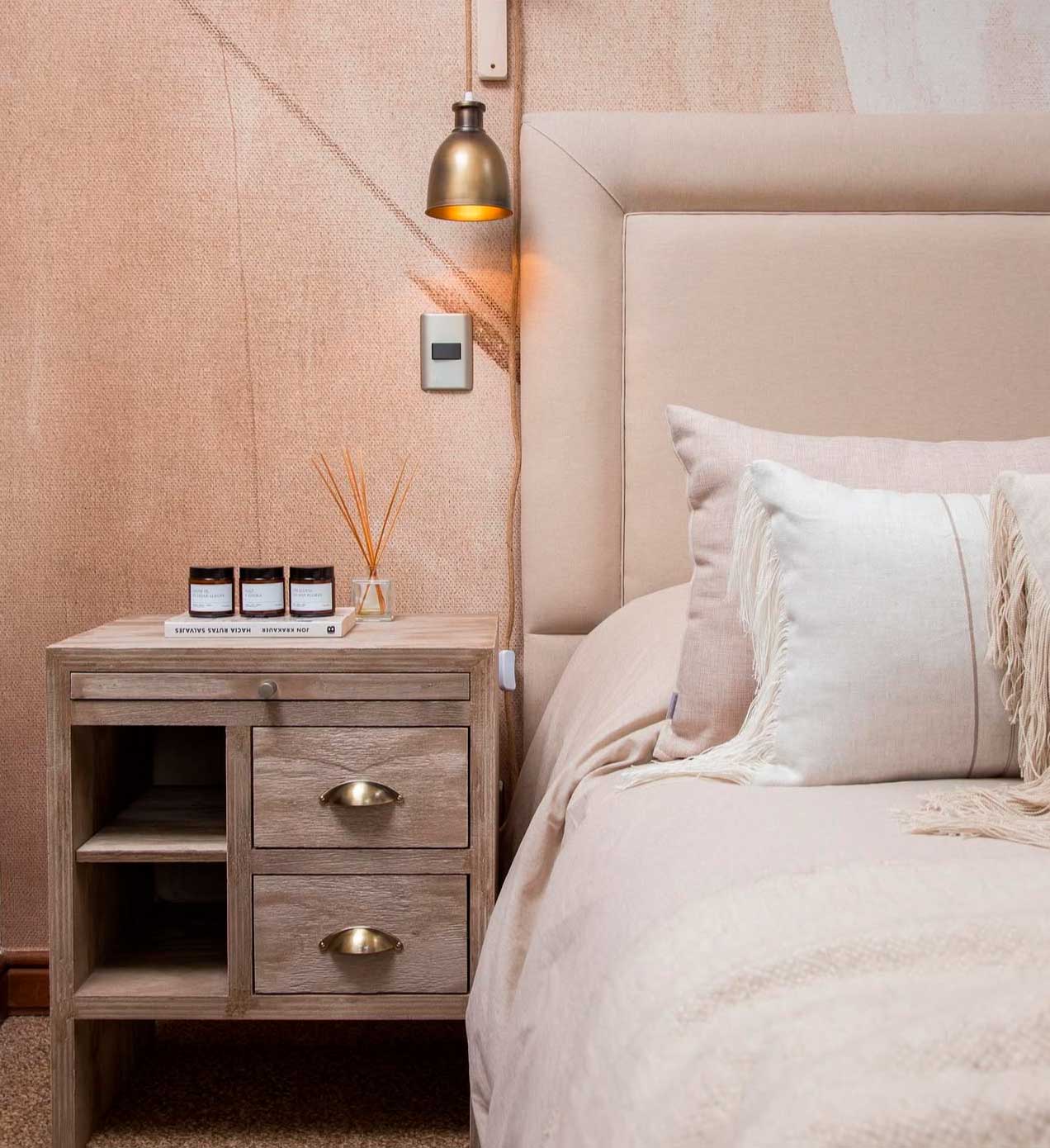 Respaldo Noa Lino Beige - Rustic Chic