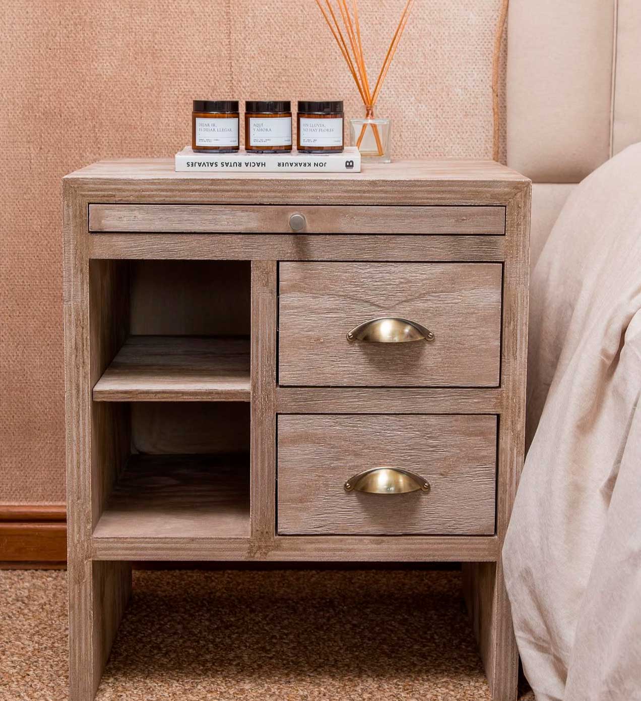 Respaldo Noa Lino Beige - Rustic Chic