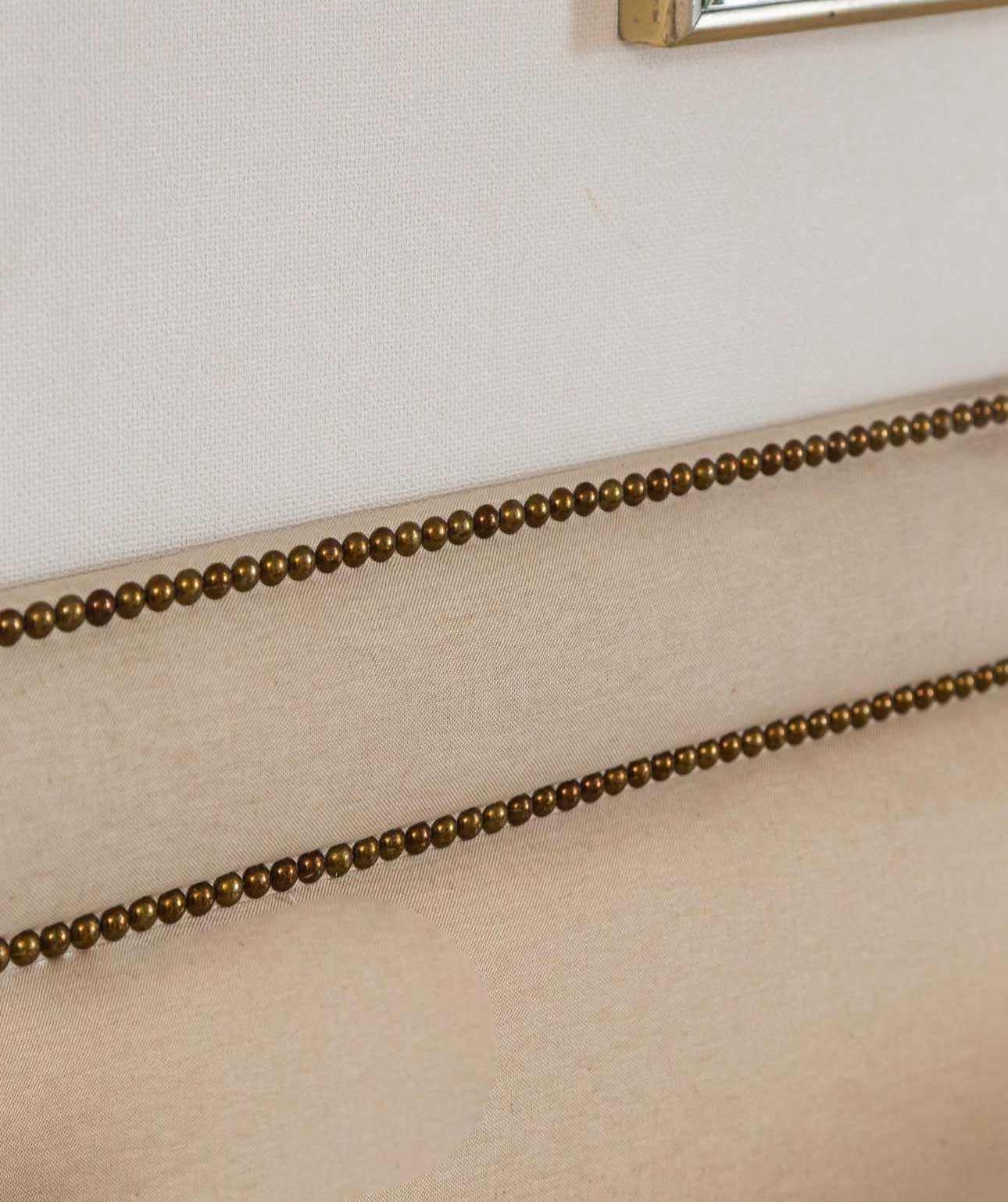 Respaldo Noa Tachas Bronces - Rustic Chic