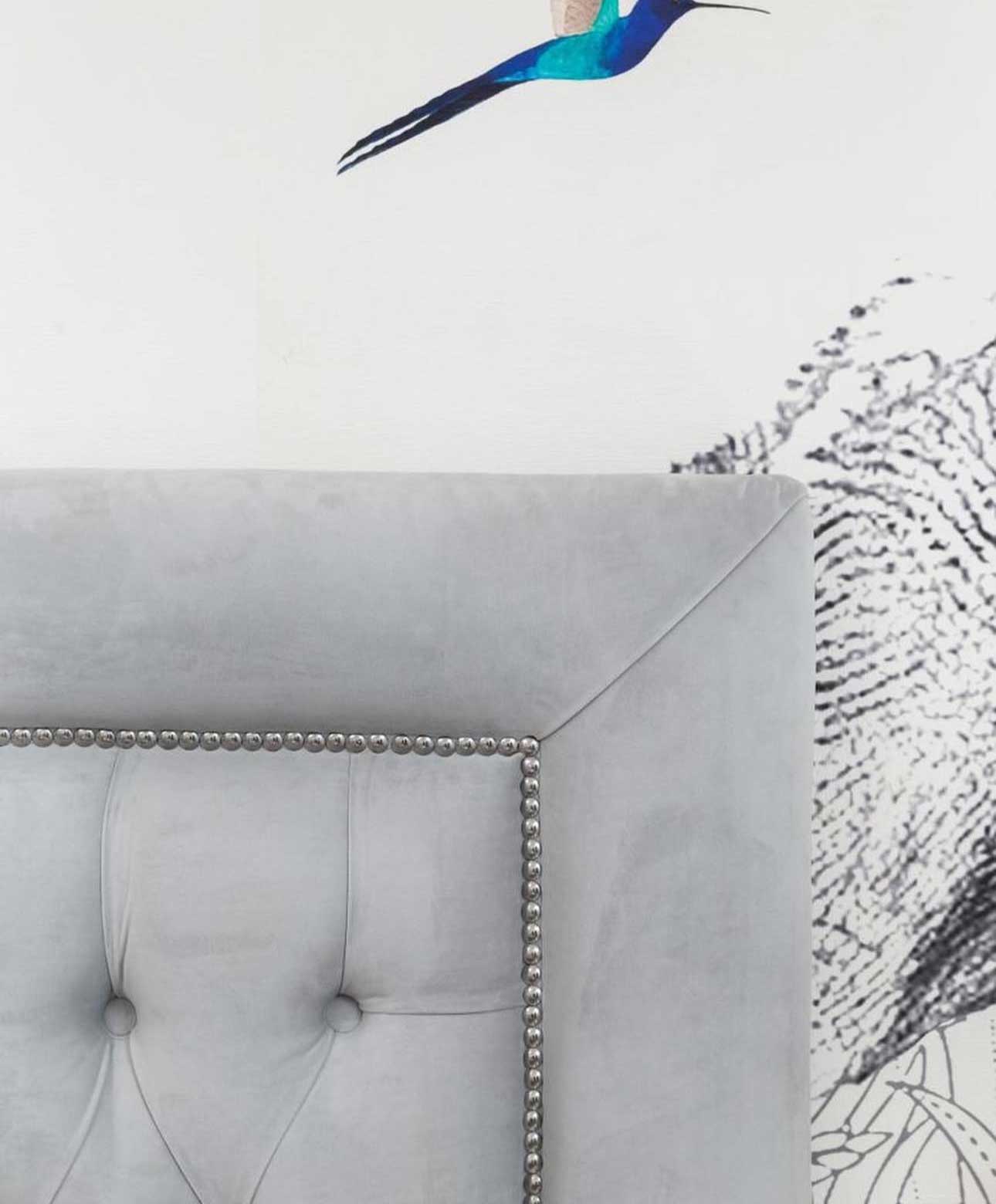 Respaldo Noa Gris - Rustic Chic