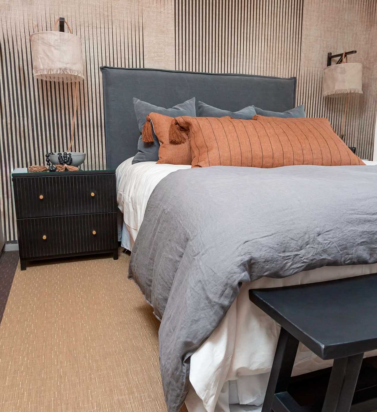 Resplado Olivia Gris Terracota - Rustic Chic