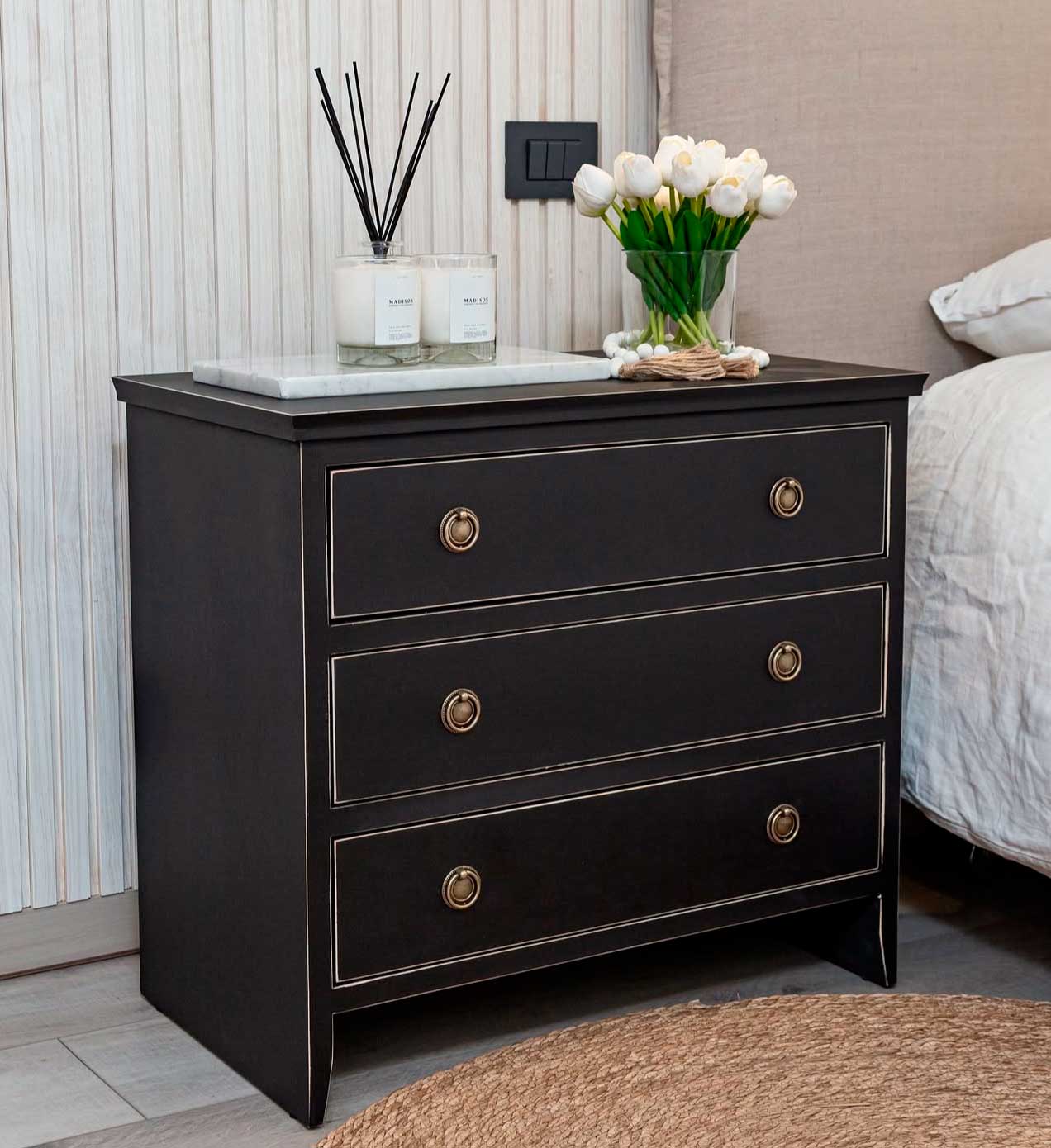 Resplado Olivia Beige-Negro