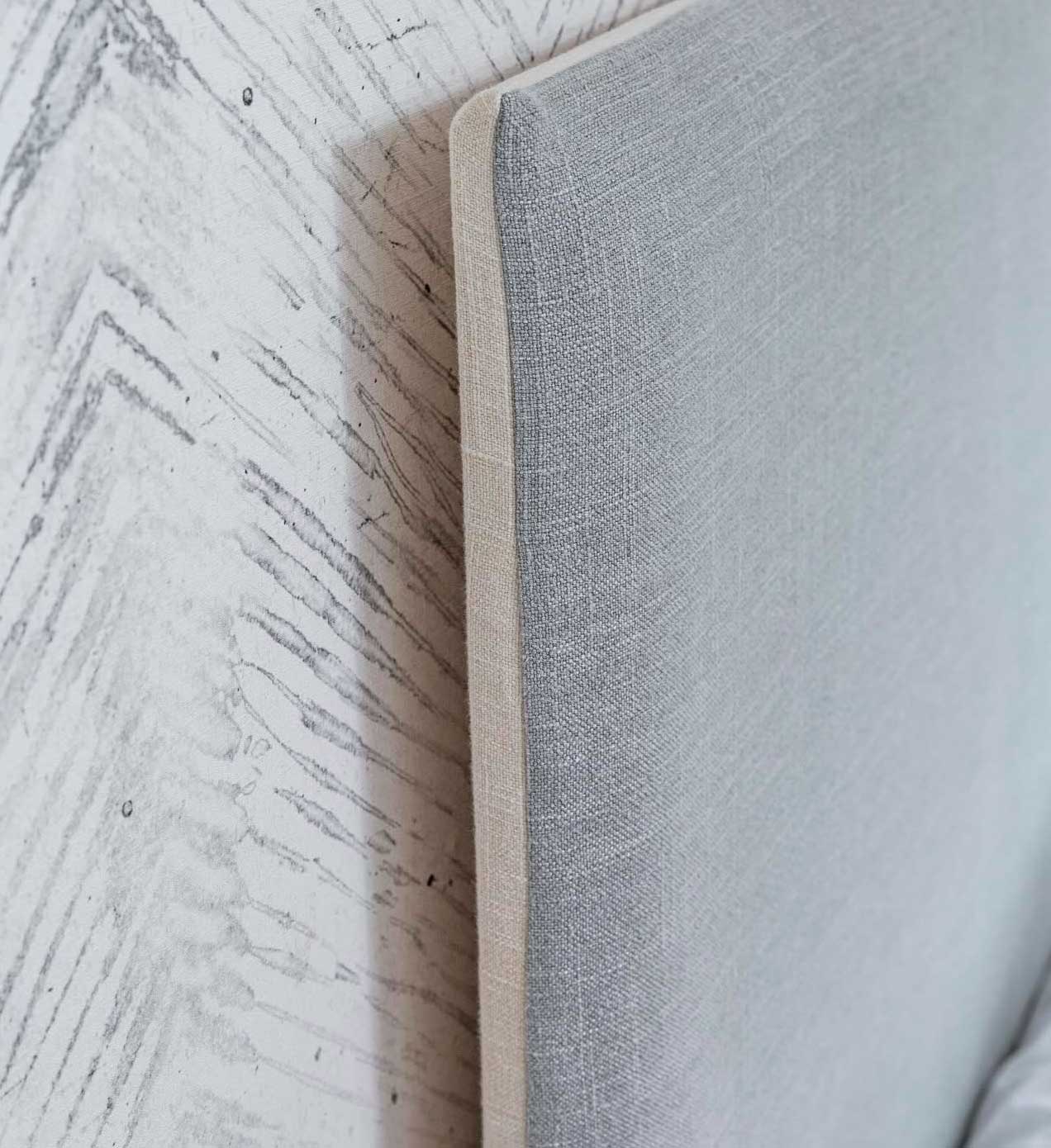 Resplado Olivia Gris-Crudo Reversible - Rustic Chic