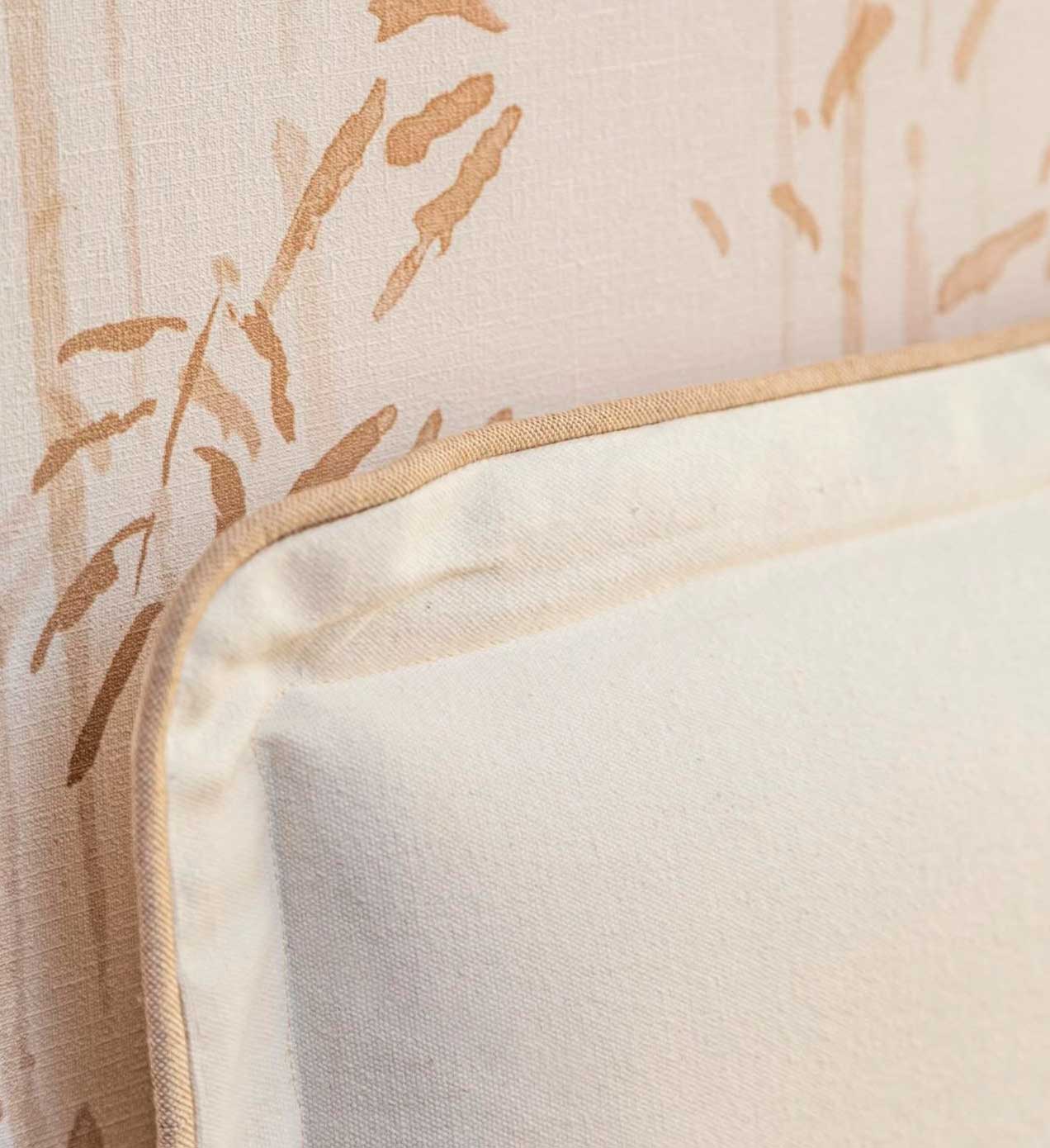 Resplado Olivia Crudo Con Borde Vivo - Rustic Chic