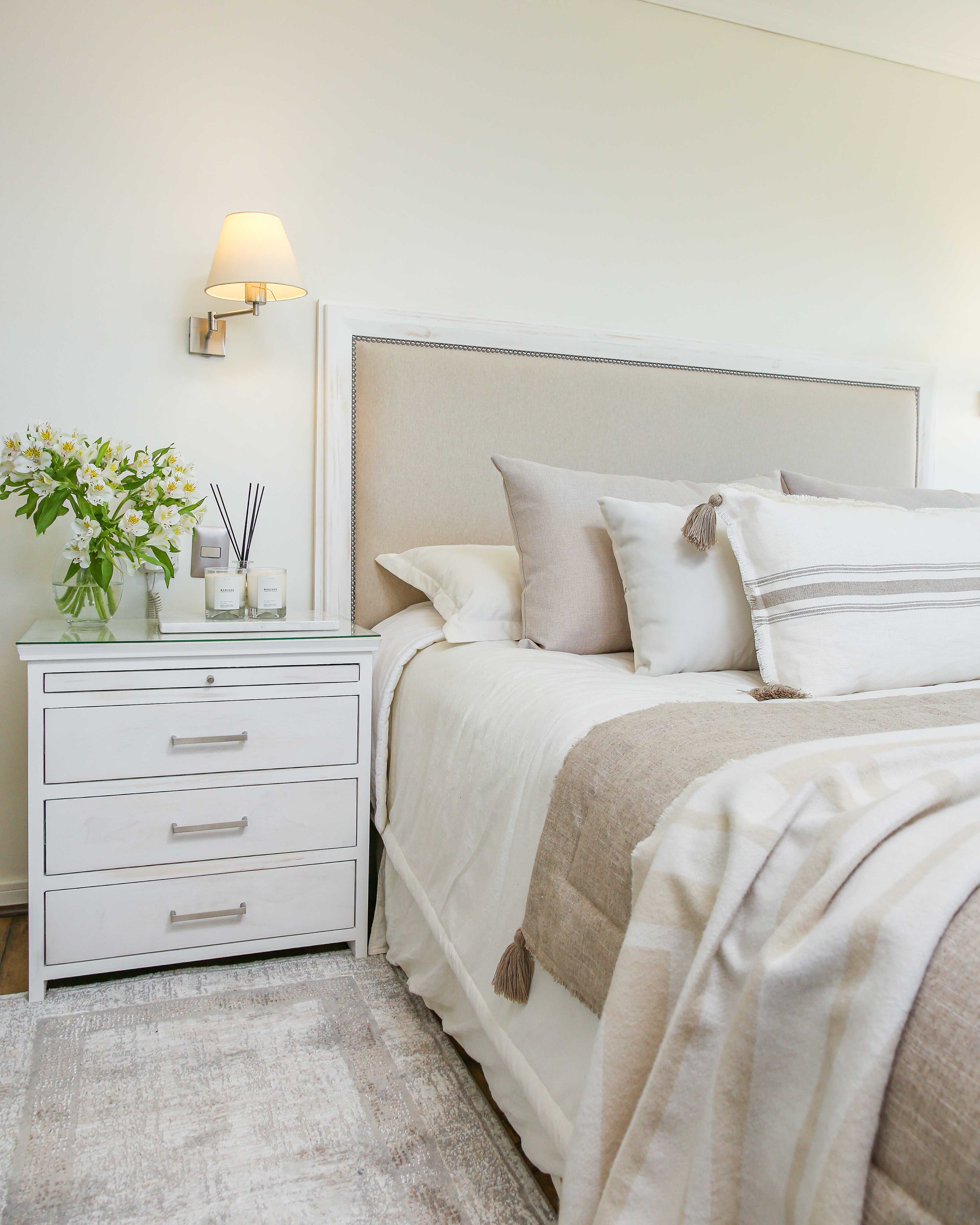 Respaldo Sophie Lino Beige - Rustic Chic