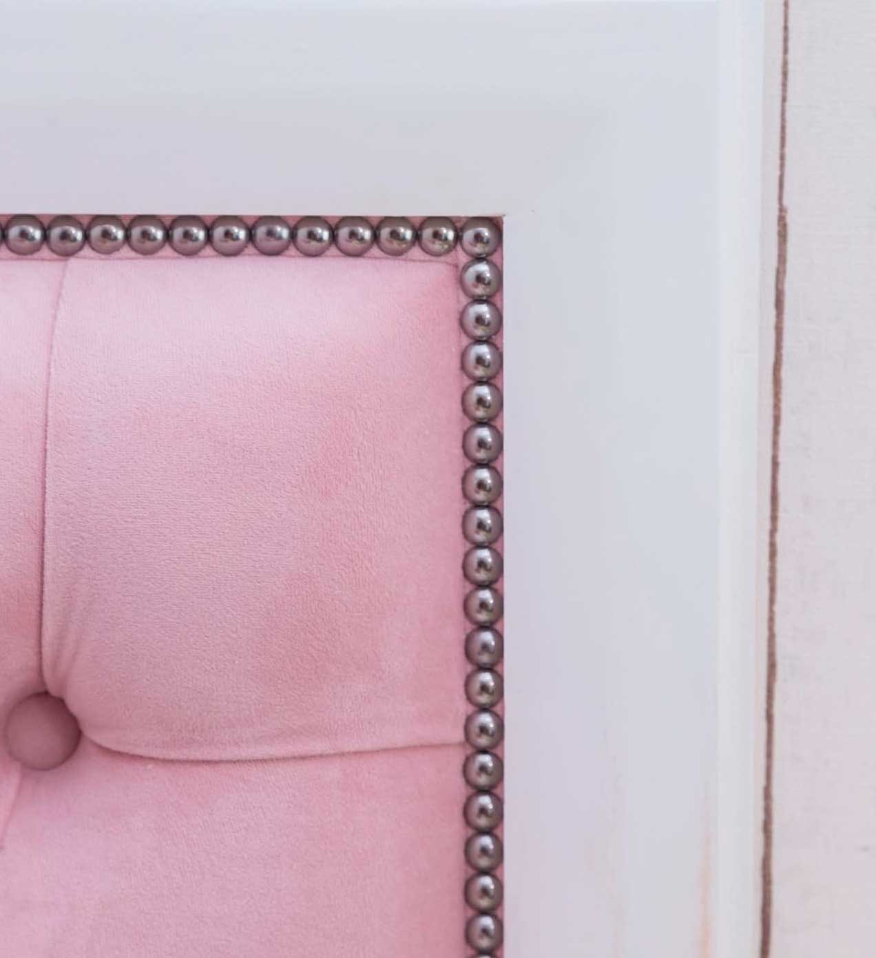 Respaldo Sophie Rosado - Rustic Chic