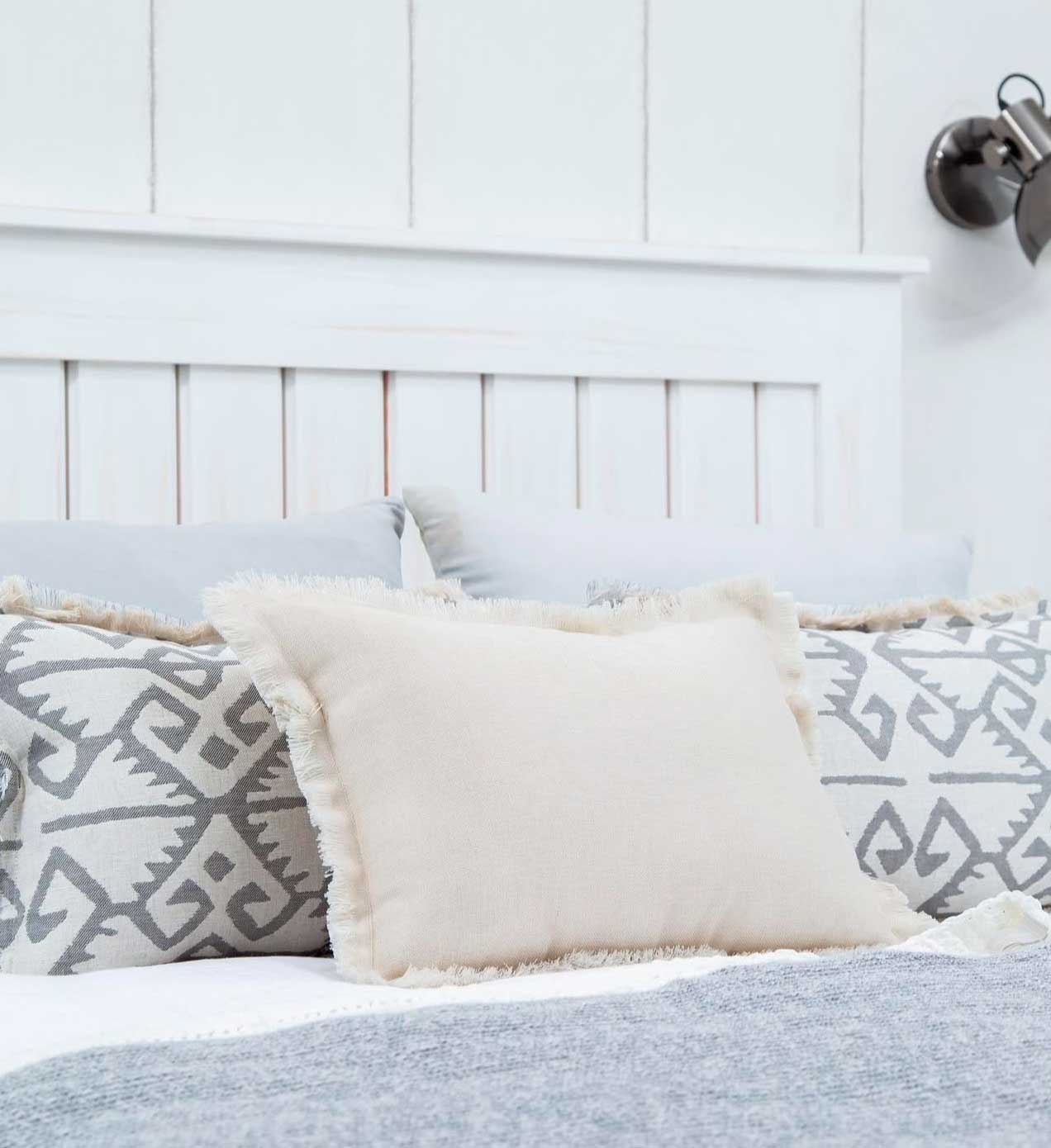 Respaldo Trini Blanco 23' - Rustic Chic