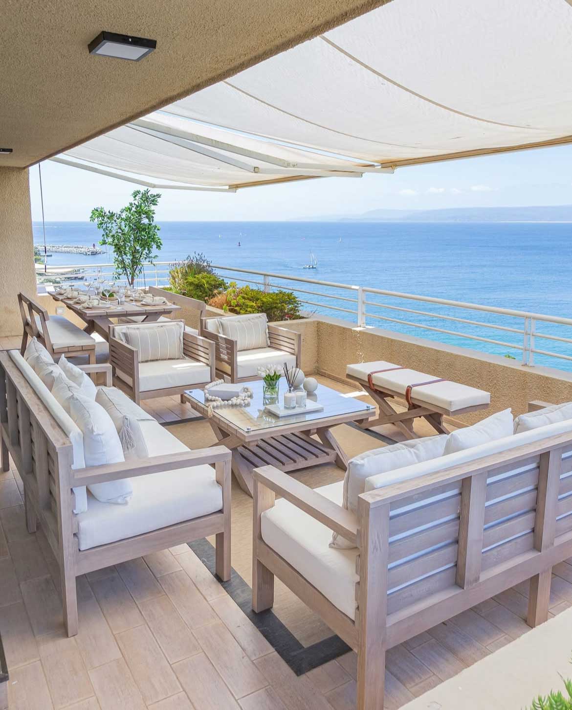 Terraza Dos Sillones Amalfi - Rustic Chic