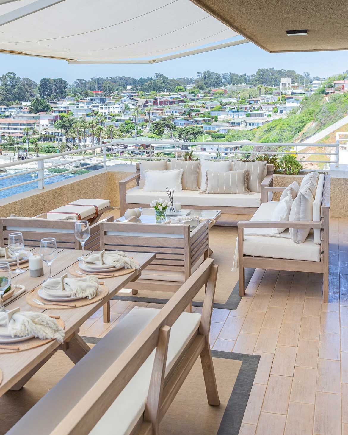 Terraza Dos Sillones Amalfi - Rustic Chic