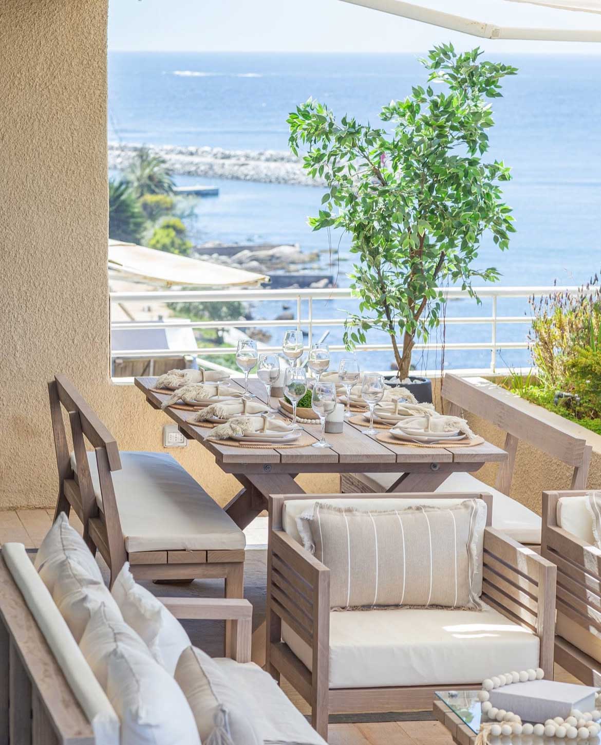 Terraza Dos Sillones Amalfi - Rustic Chic