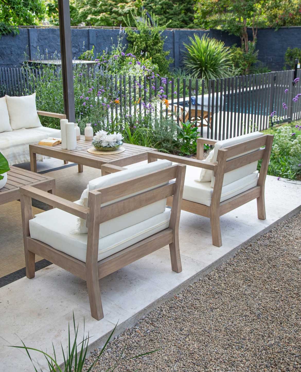 Terraza Dos Sillones Formentera - Rustic Chic