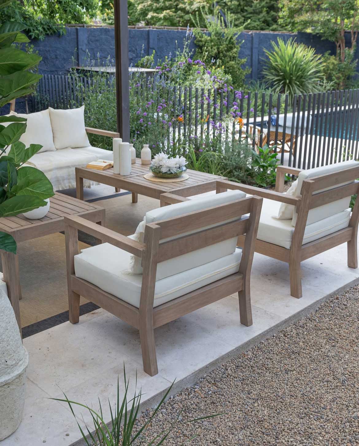 Terraza Dos Sillones Formentera - Rustic Chic