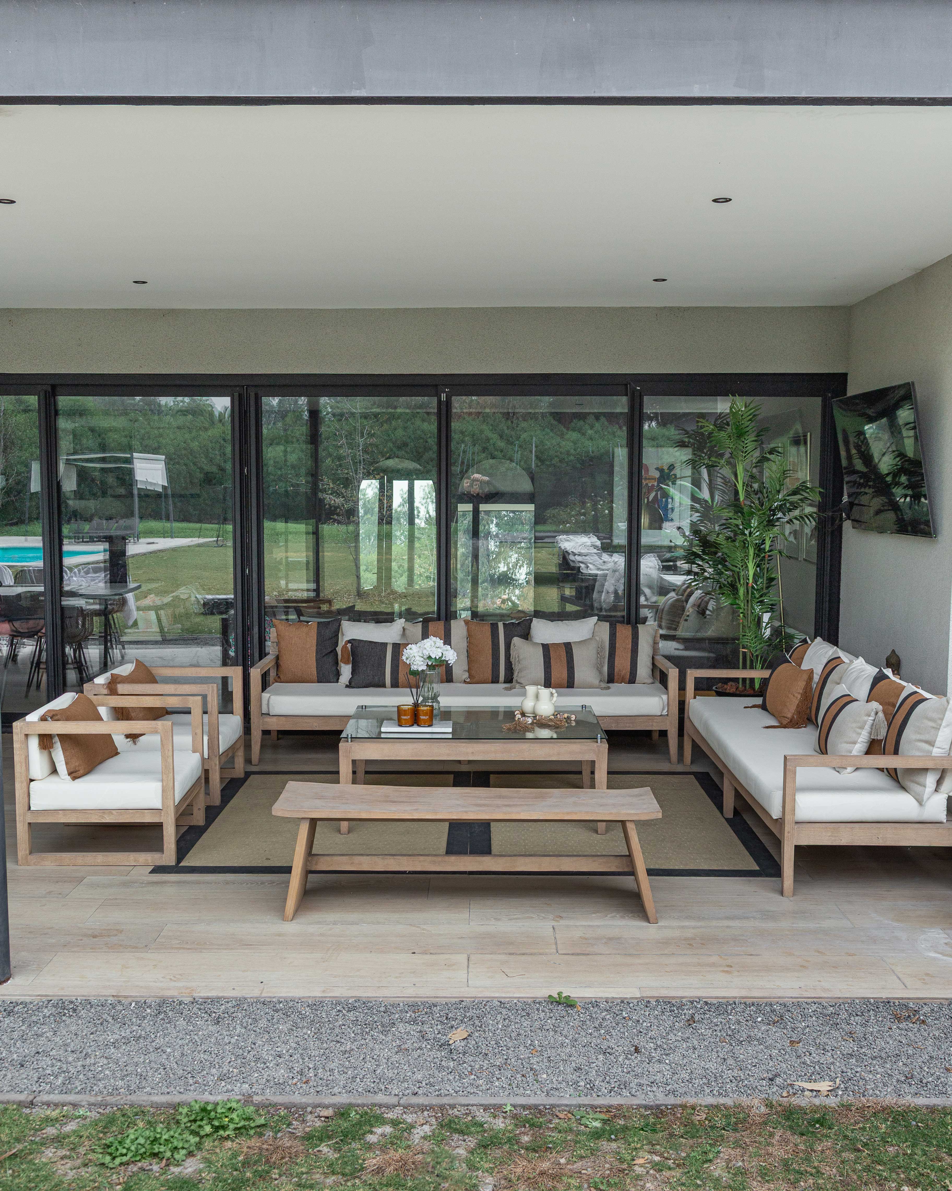 Terraza Dos Sillones Maroma - Rustic Chic