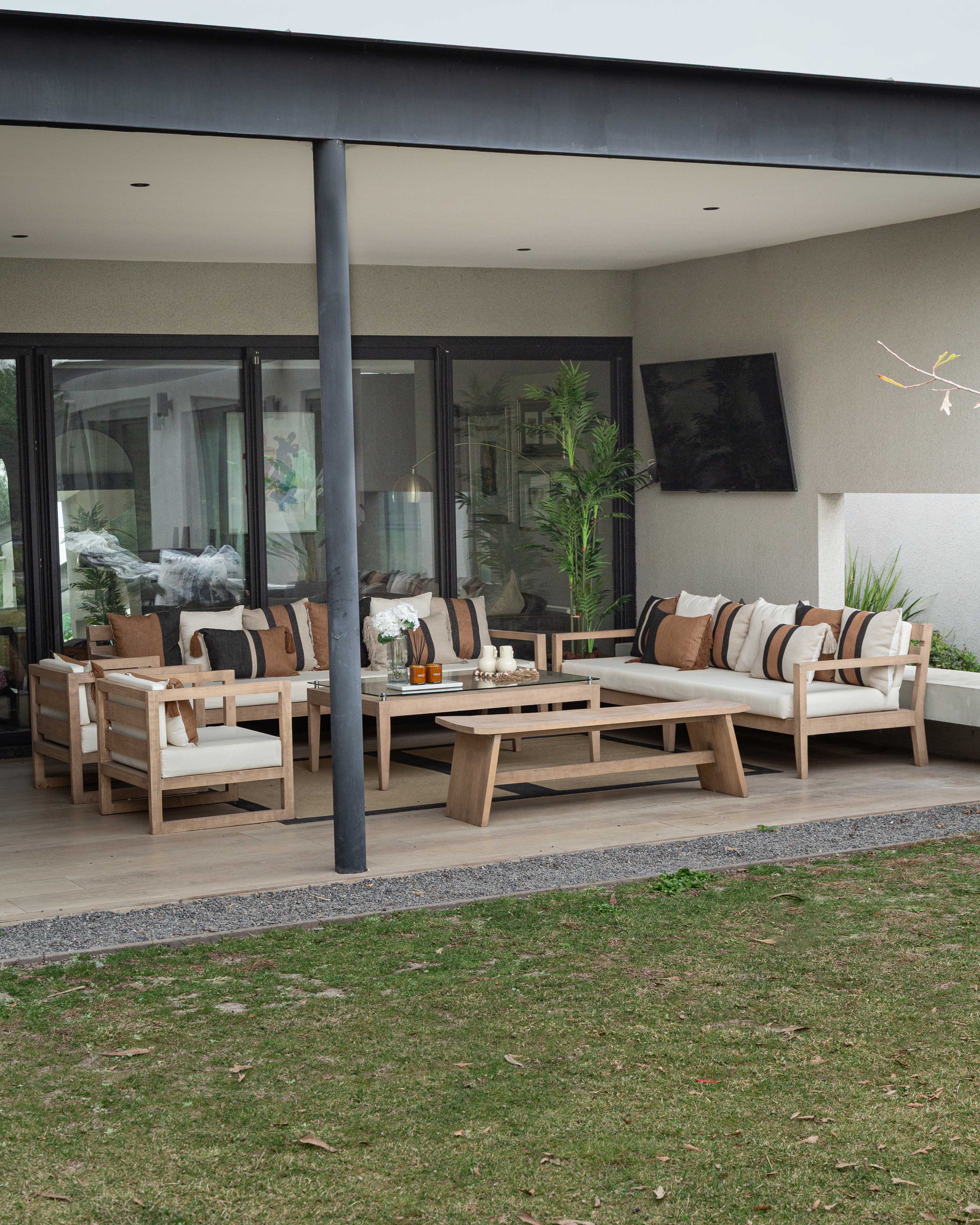 Terraza Dos Sillones Maroma - Rustic Chic