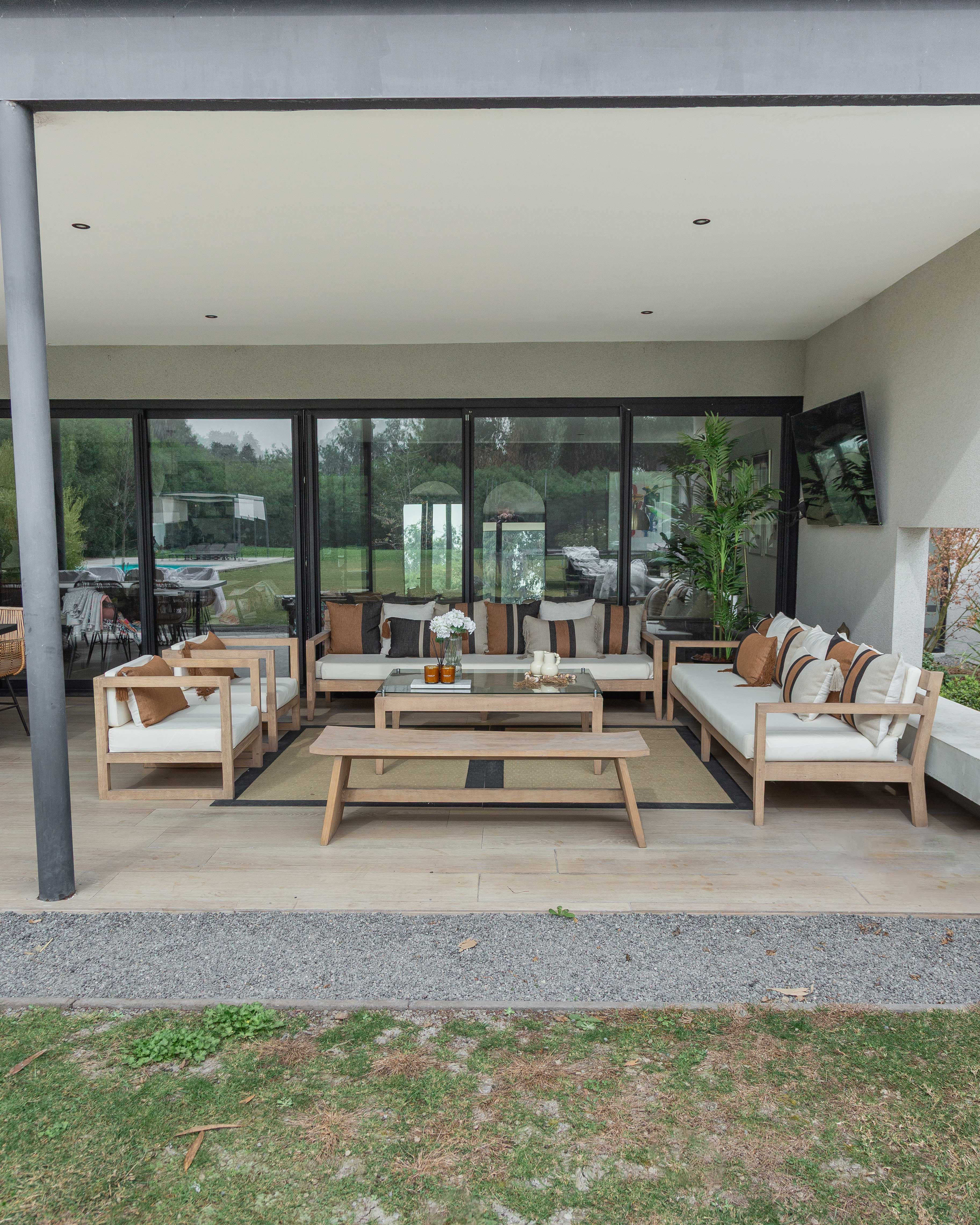 Terraza Dos Sillones Maroma - Rustic Chic