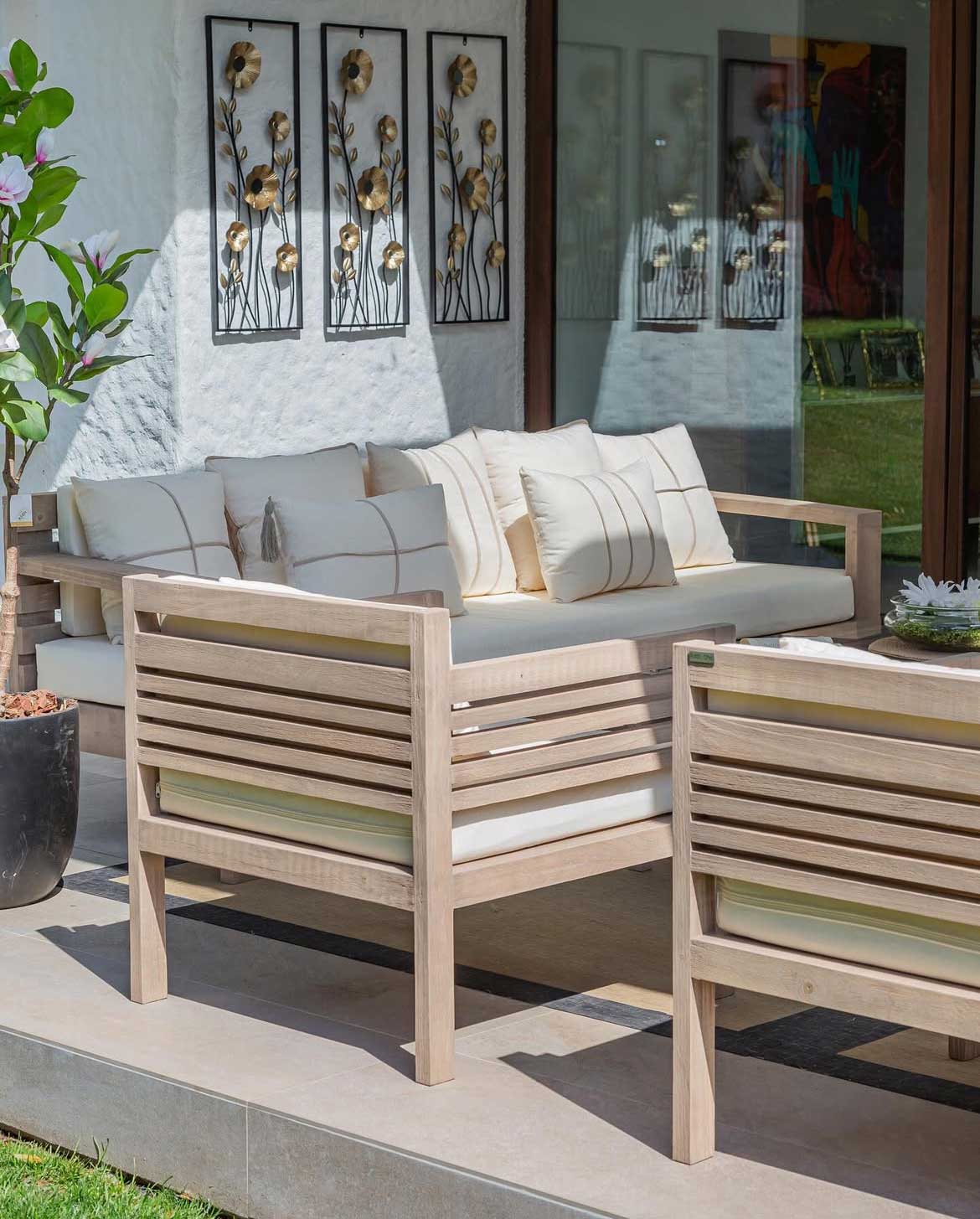 Terraza Dos Sillones Cerdeña - Rustic Chic