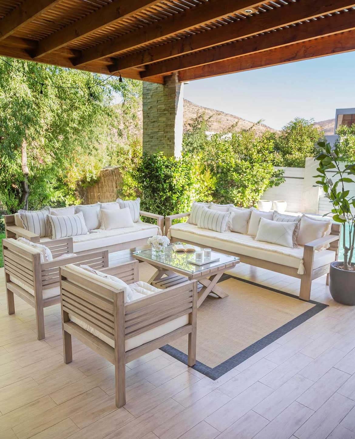 Terraza Dos Sillones Bora - Rustic Chic