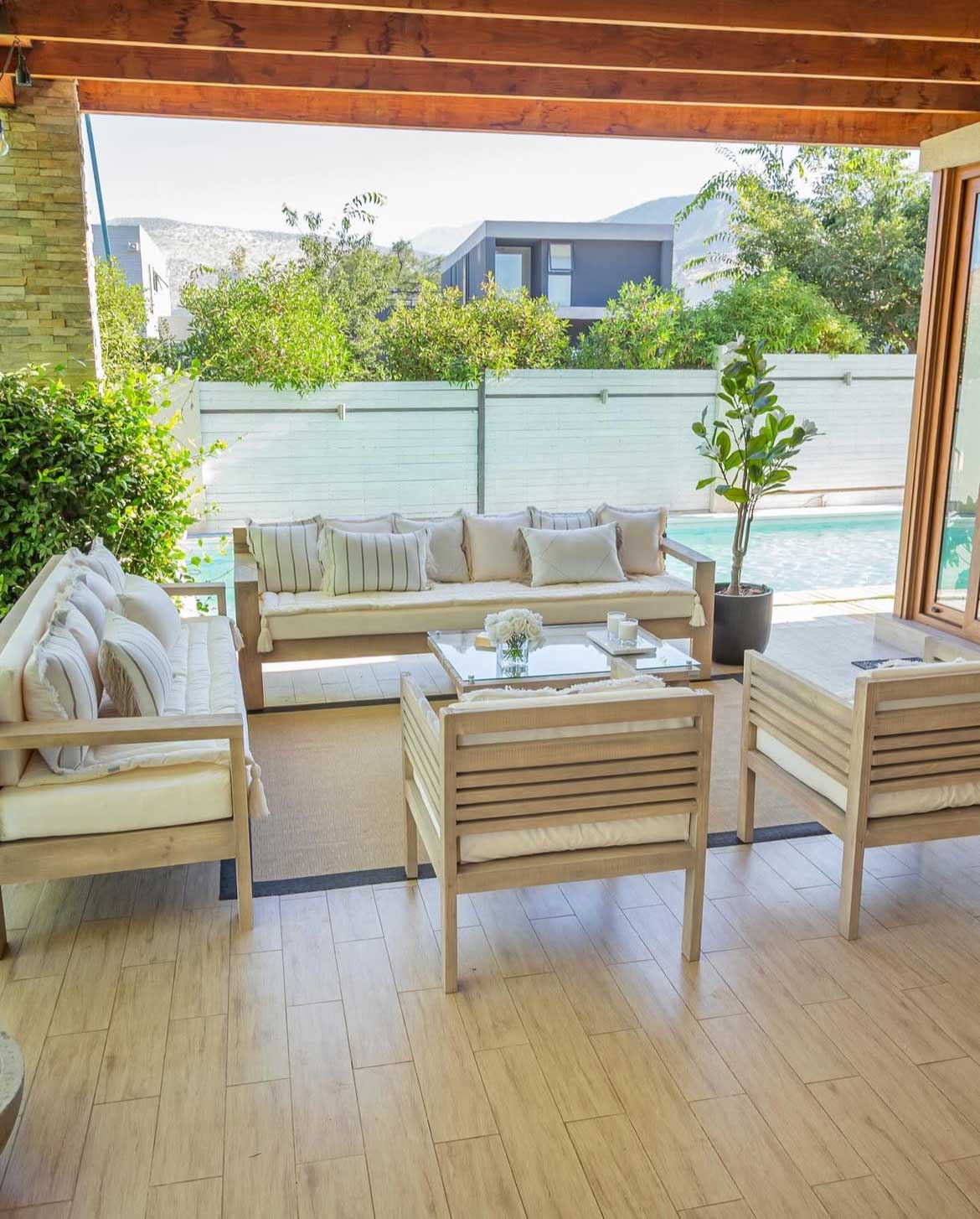 Terraza Dos Sillones Bora - Rustic Chic