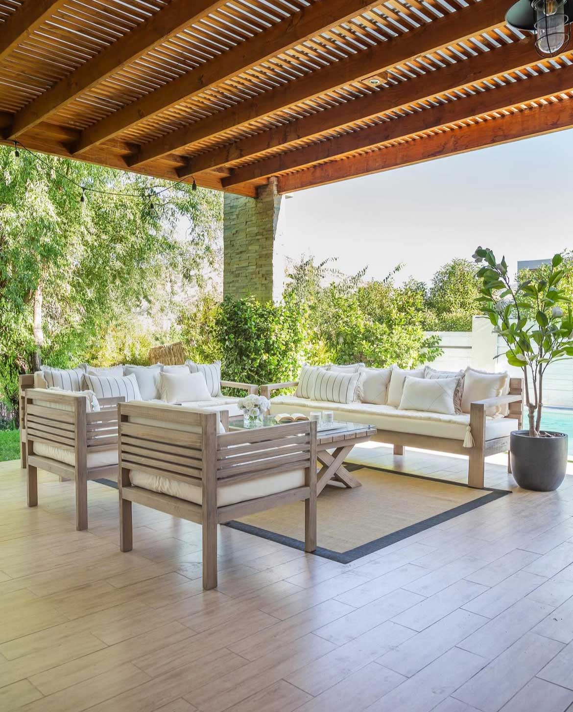 Terraza Dos Sillones Bora - Rustic Chic