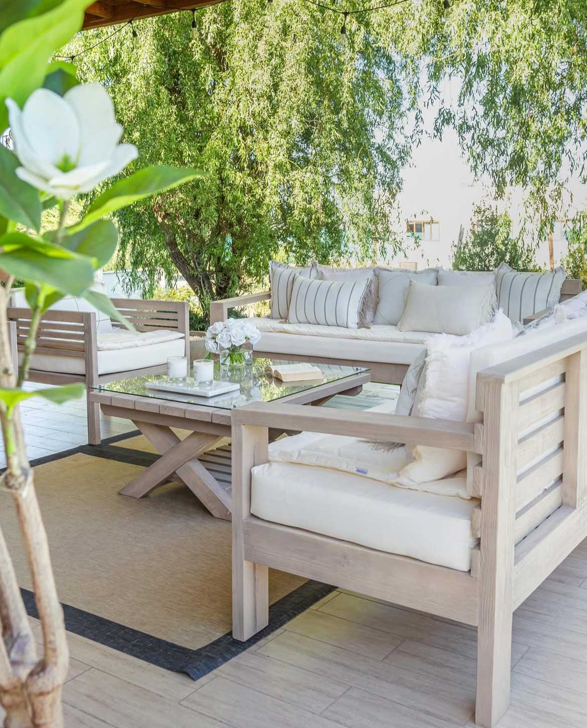 Terraza Dos Sillones Bora - Rustic Chic