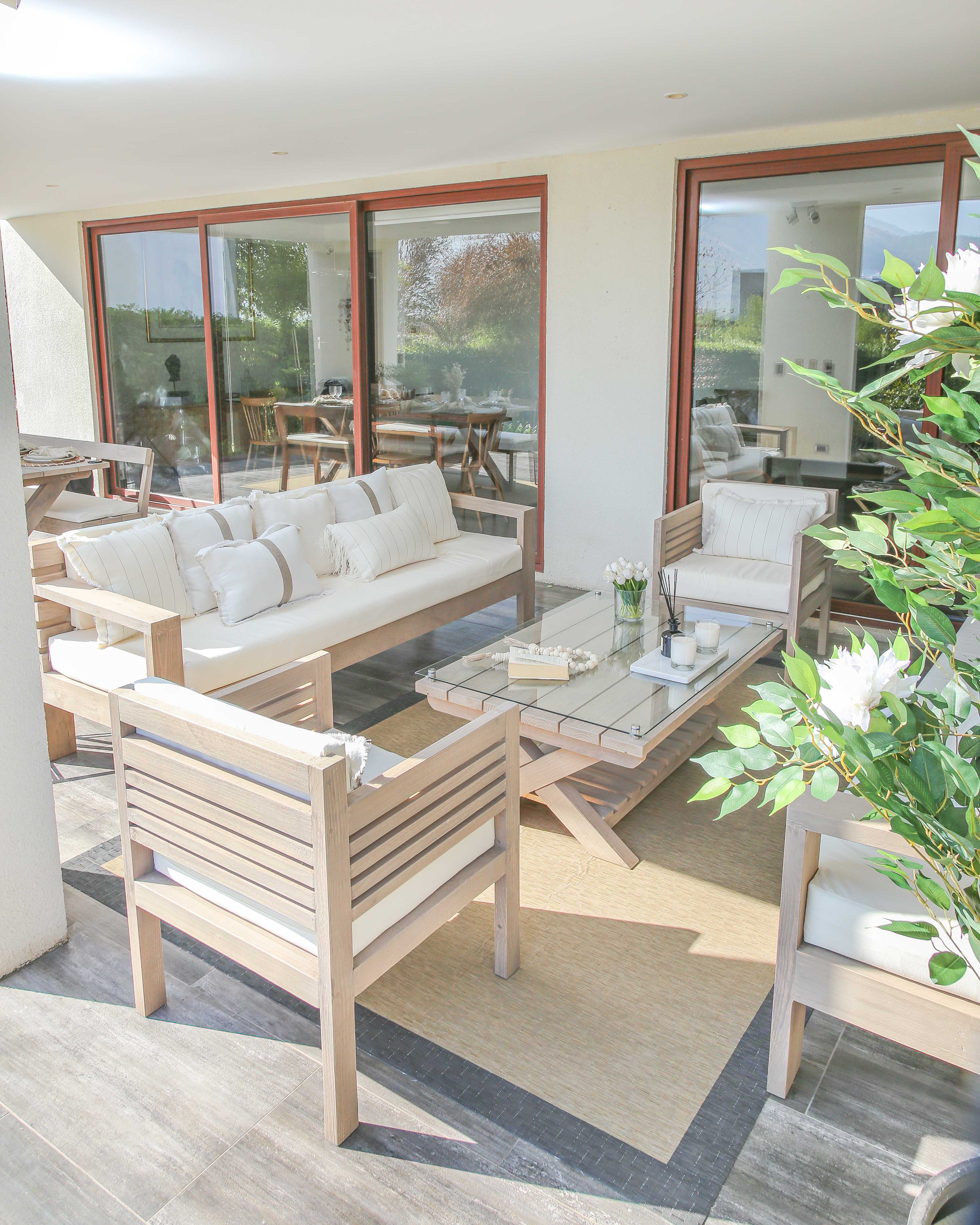 Terraza Dos Sillones Bali - Rustic Chic