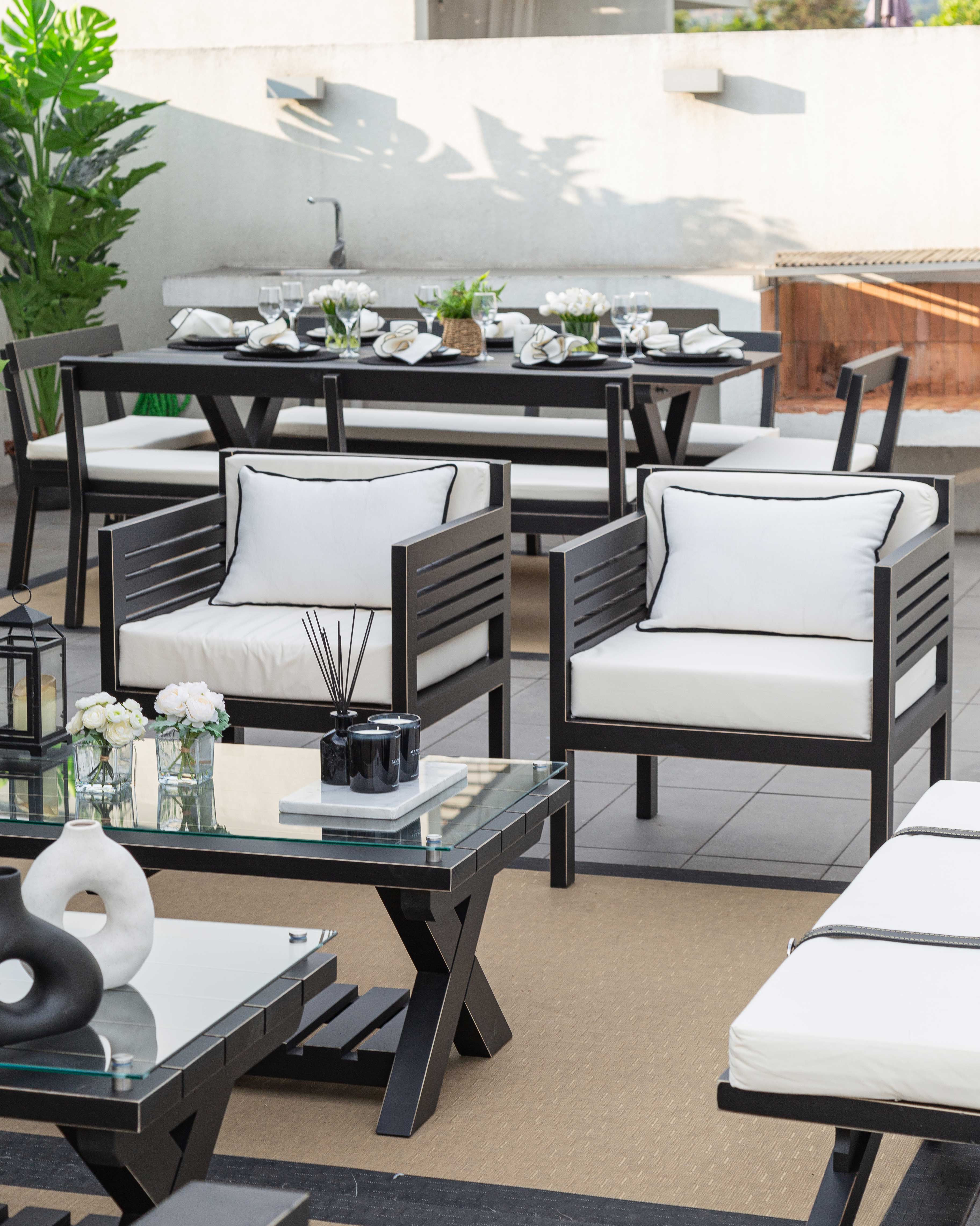 Terraza Dos Sillones Costa - Rustic Chic