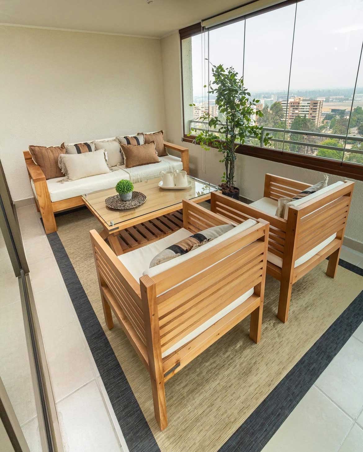 Terraza Sitiales Rosario - Rustic Chic