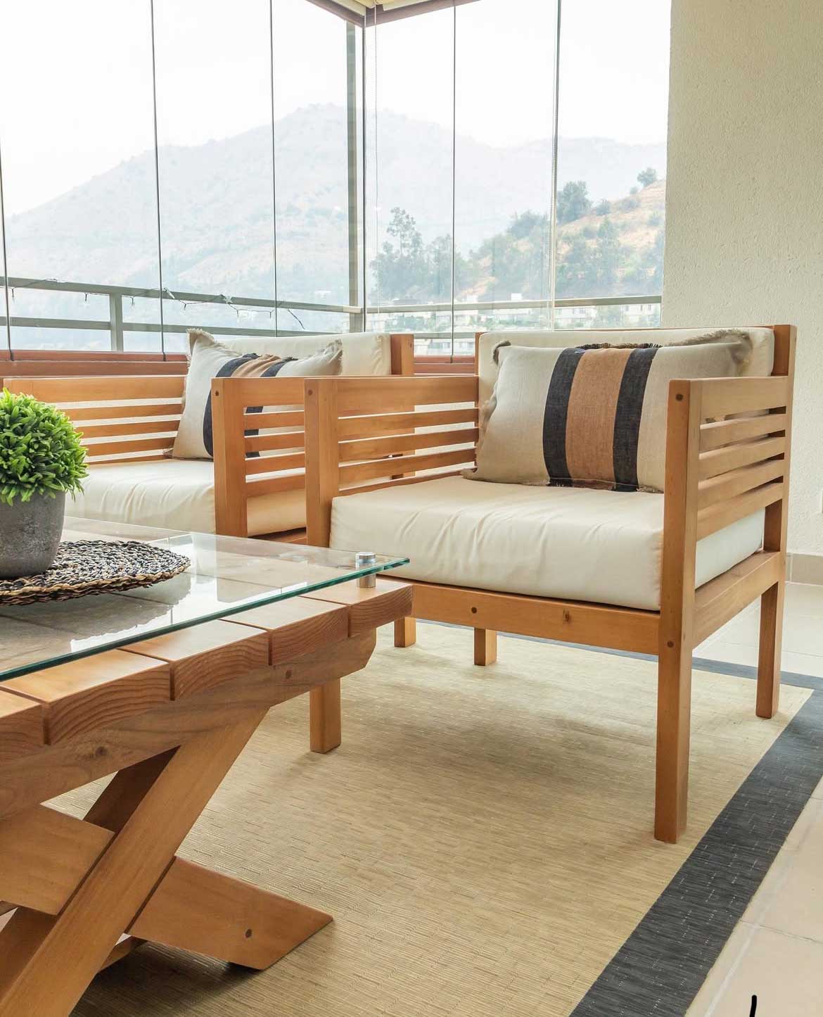 Terraza Sitiales Rosario - Rustic Chic